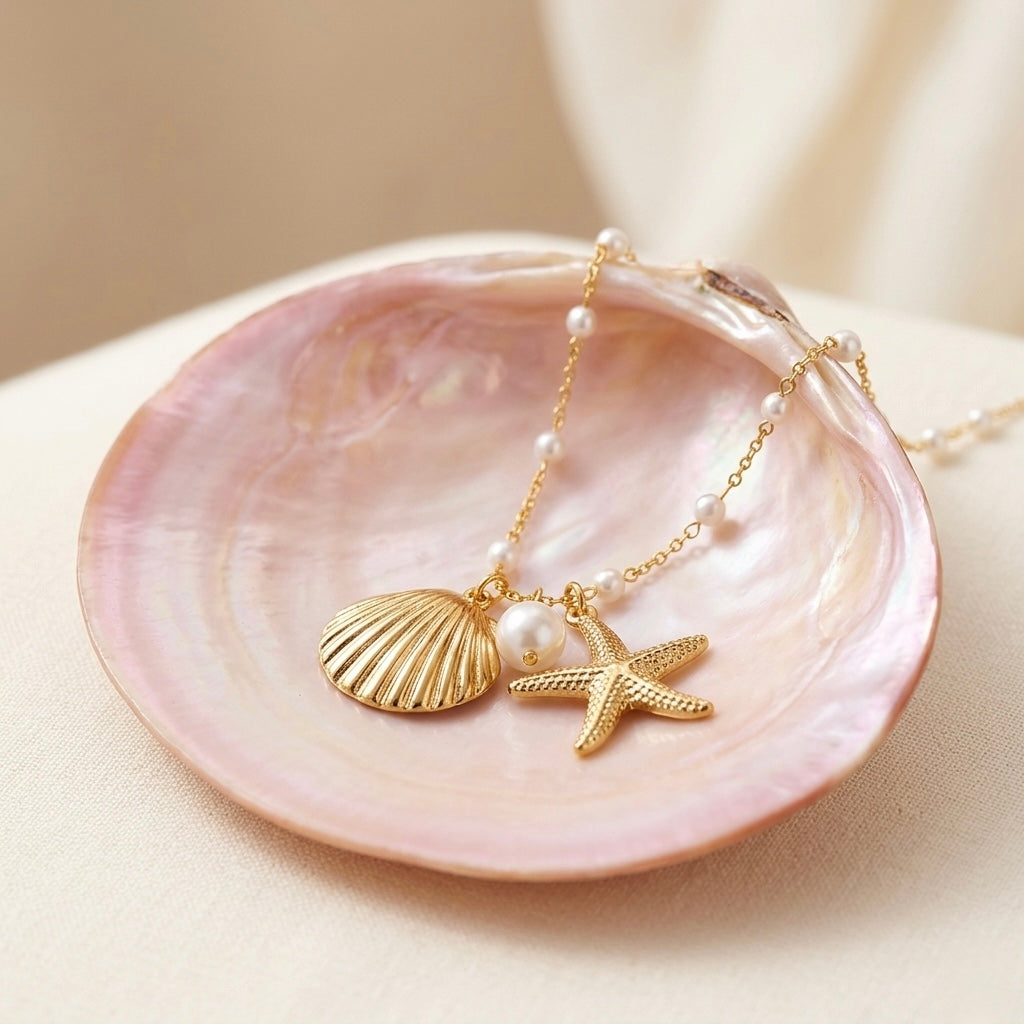 Sea Pearl Necklace 🐚