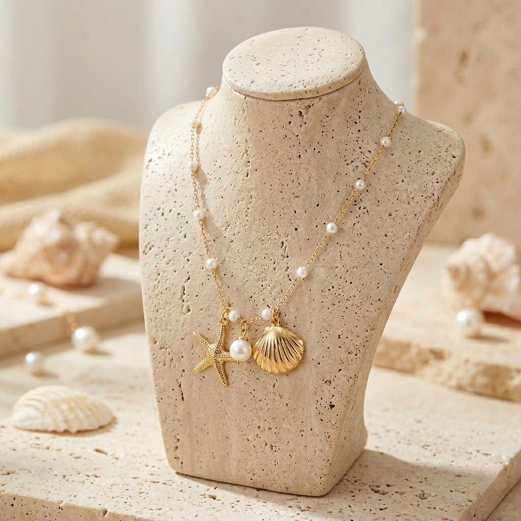 Sea Pearl Necklace 🐚