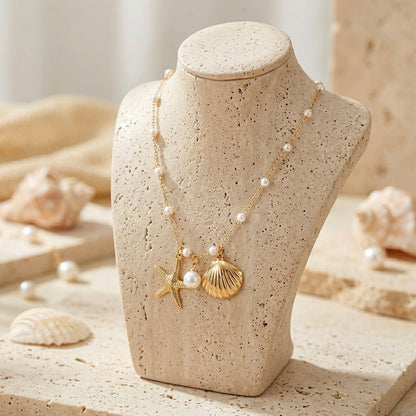 Sea Pearl Necklace 🐚