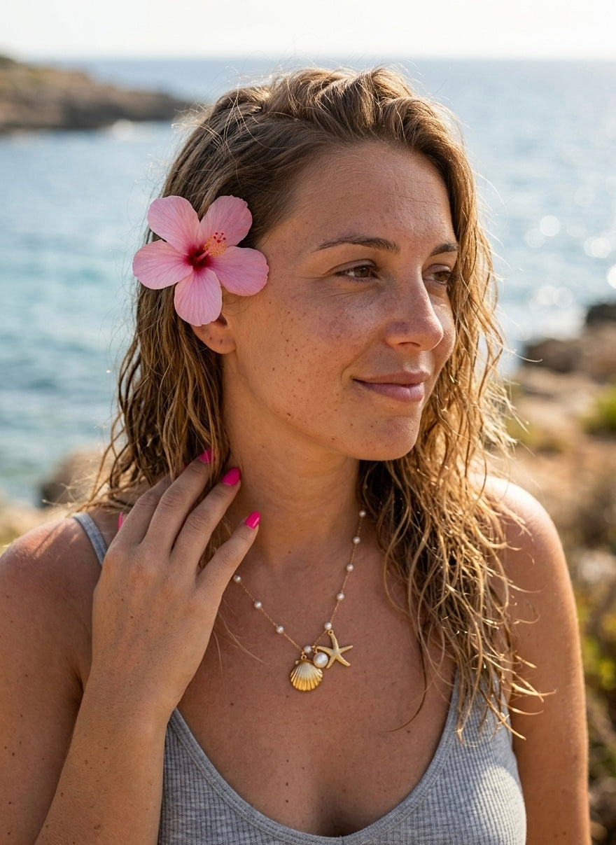 Sea Pearl Necklace 🐚